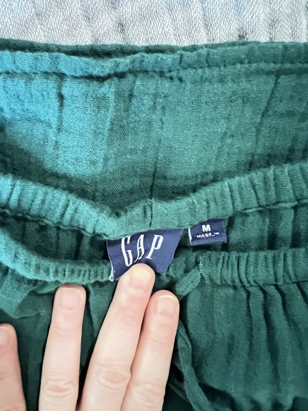 Gap Gauze Tiered Maxi Skirt Rainforest Green size Medium - Picture 4 of 4